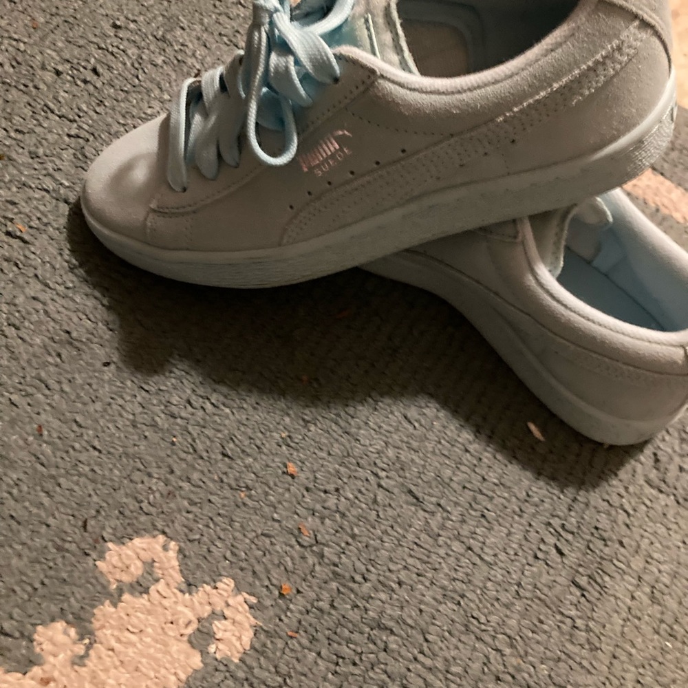 Puma sneakers light blue